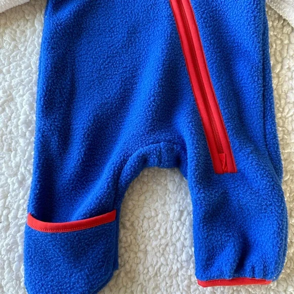 The North Face Blue and Yellow Kids One Piece - Picture 4 of 5